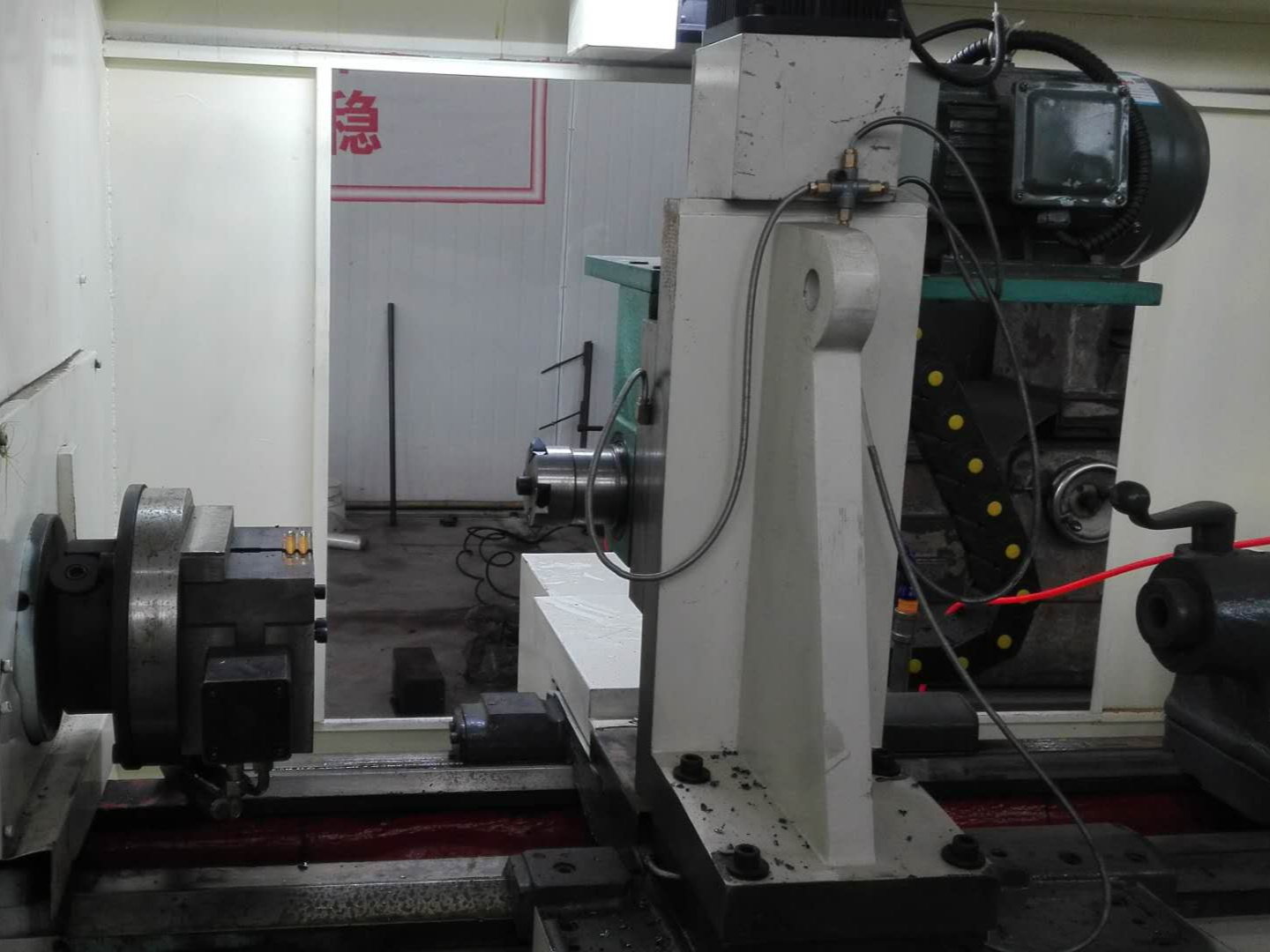 齒條數控旋風銑（改造版）湖北客戶現場