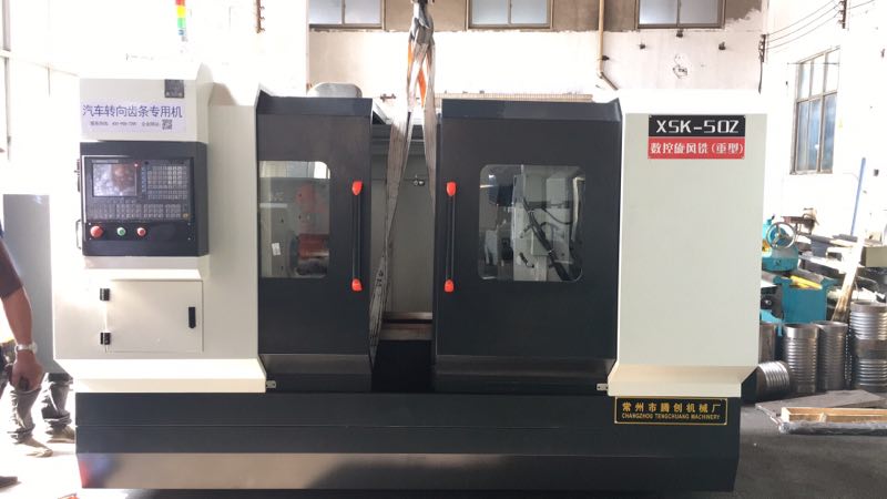 汽車專車齒條專用數控旋風銑