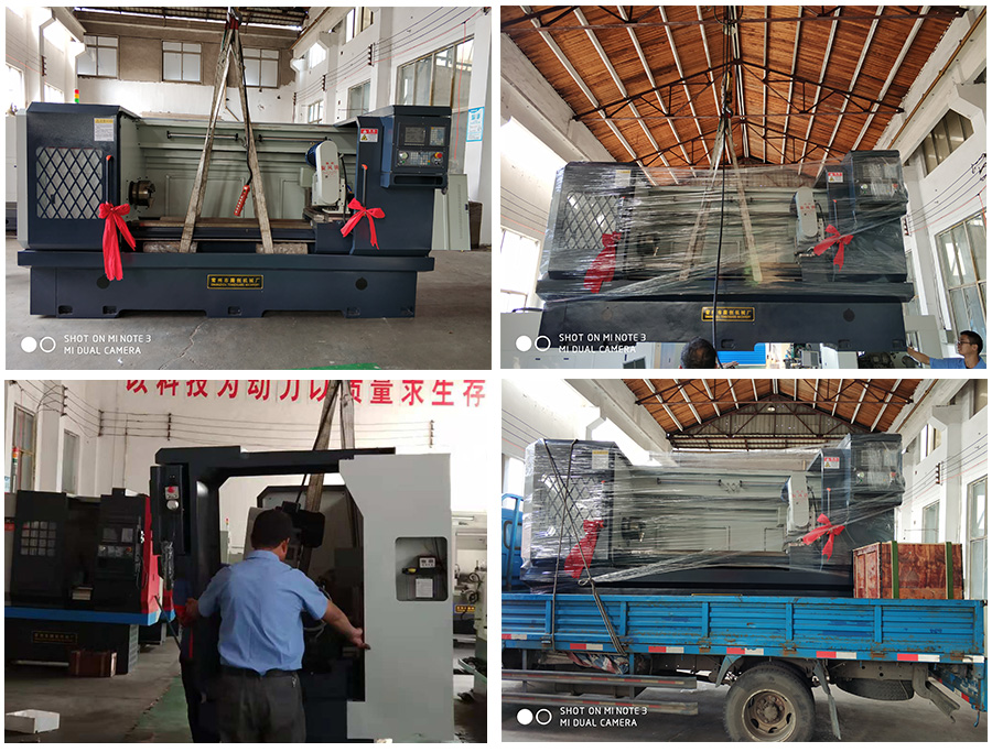 X50-2m刻槽鉆桿數(shù)控旋風(fēng)銑出貨現(xiàn)場