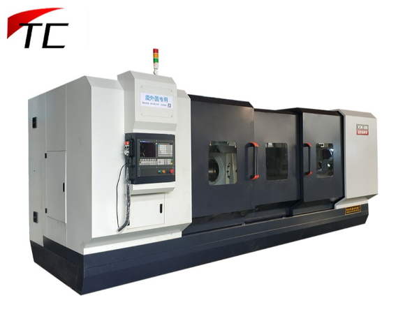旋外圓專用數控旋風銑河北廊坊客戶現場
